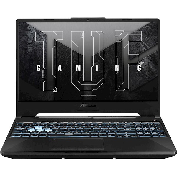 ნოუთბუქი Asus 90NR0667-M00BM0 TUF Gaming 15.6", Ryzen 7-4800H, 8GB, 512GB, RTX 3050 4GB, Black