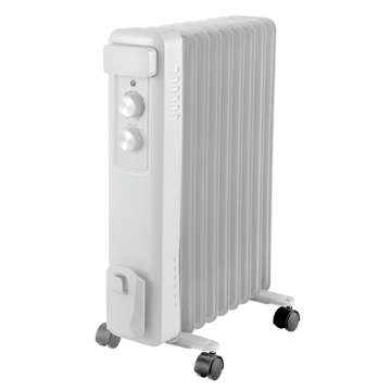 ILITEK IL 9309, 2000W, Oil Radiator, White