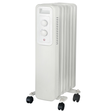 ILITEK IL 9409, 2000W, Oil Radiator, White