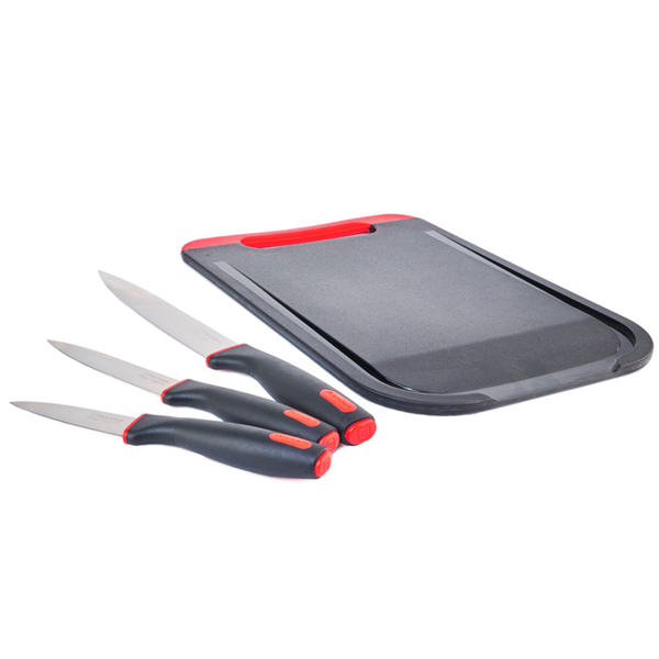 დანების ნაკრები Rondell RD 1010, Set of 3 Urban Knives, Silver/Black