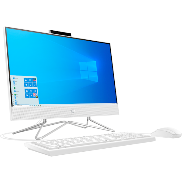 All In One კომპიუტერი HP 463K0EA, 21.5", i3-1125G4, 4GB, 256GB SSD, Integrated, White