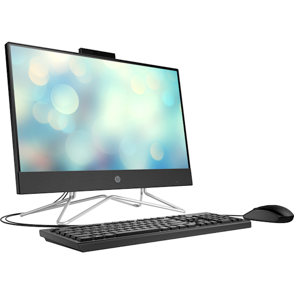 All In One კომპიუტერი HP 1G1C5EA, 23.8", Intel Pentium J5040, 4GB, 256GB SSD, Integrated, Black