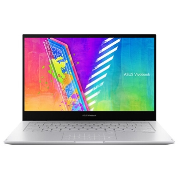 ნოუთბუქი Asus 90NB0W43-M00560 Vivobook S Flip, 14", Intel Celeron N4500, 4GB, 256GB SSD, Integrated, Silver