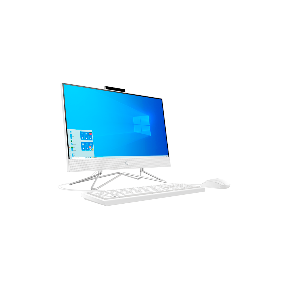 All In One კომპიუტერი HP 4N8P8EA, 21.5",  Athlon 3050U, 4GB, 256GB SSD, Integrated, White
