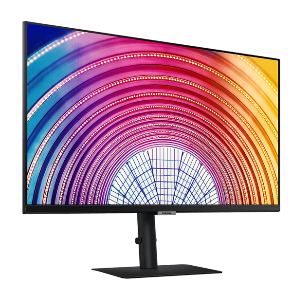 მონიტორი Samsung LS27A600NWIXCI, 27", Monitor, WQHD, LED, IPS, HDMI, DP, USB, Black