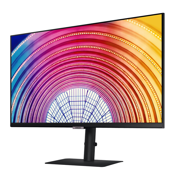 მონიტორი Samsung LS27A600NWIXCI, 27", Monitor, WQHD, LED, IPS, HDMI, DP, USB, Black