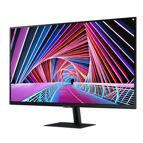 მონიტორი Samsung LS32A700NWIXCI, 32", Monitor, 4K UHD, LED, VA, HDMI, DP, Black