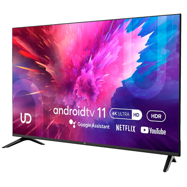 ტელევიზორი UDTV 50U6210, 50", 4K UHD, Smart TV, Android, HDMI, USB, LAN, BT, WIFI, Black