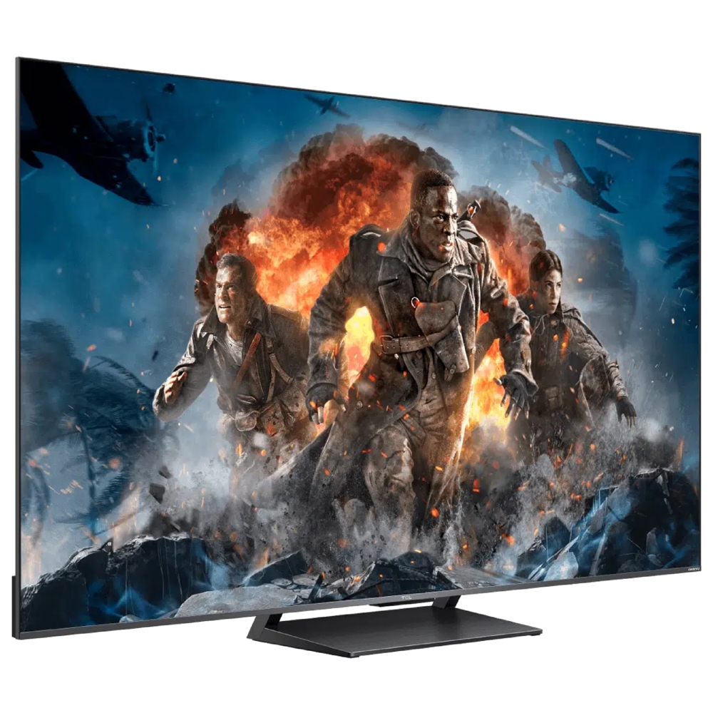 ტელევიზორი TCL 75C735/MT15HT9-AP/GE, 75", 4K UHD, Smart TV, USB, HDMI, LAN, BT, WIFI, Black