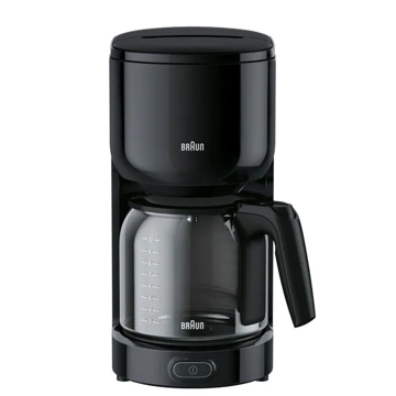 ყავის აპარატი Braun KF3100BK, 1000W, Coffee Machine, Black