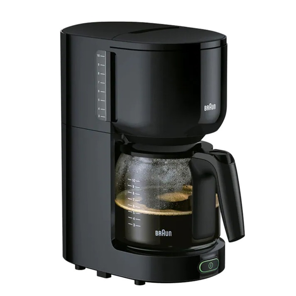 ყავის აპარატი Braun KF3100BK, 1000W, Coffee Machine, Black