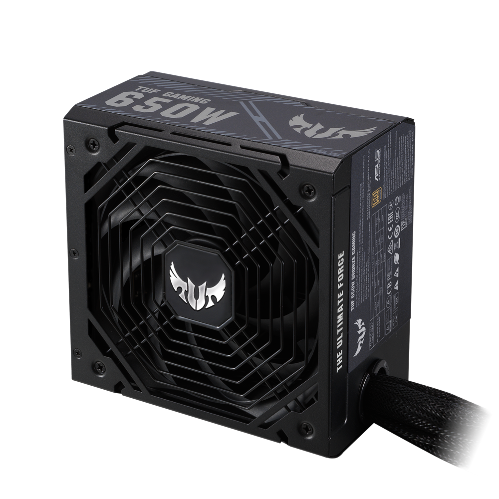 კვების ბლოკი Asus 90YE00D1-B0NA00, 650W, 80 Plus, Power Supply, Black