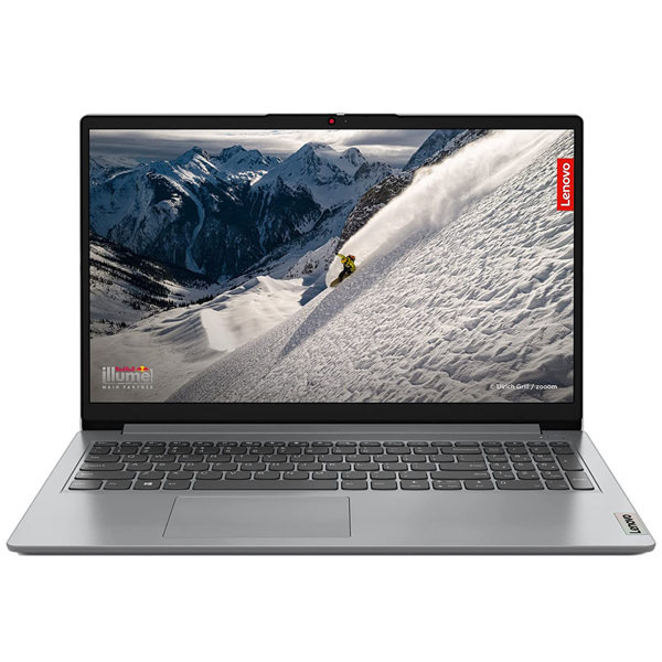 ნოუთბუქი Lenovo 82LX003RRE IdeaPad 1, 15.6", Celeron N4500, 4GB, 256GB SSD, Integrated, Cloud Grey