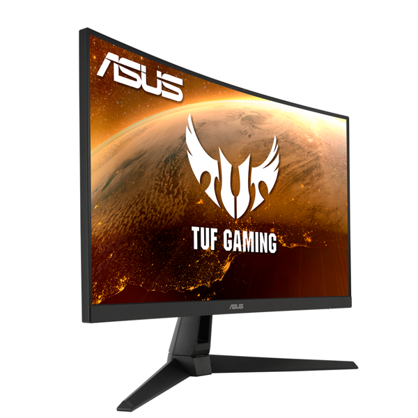 TUF VG27WQ1B, 27", Curved Monitor, WQHD, LED, VA, HDMI, DP, Black