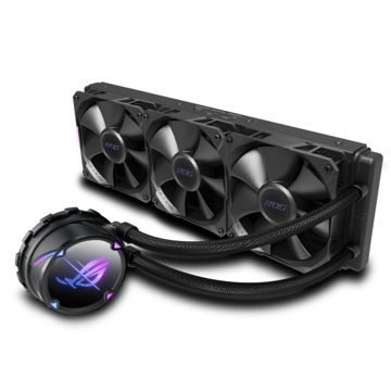 ქულერი Asus 90RC00F0-M0UAY0 ROG Strix LC II 360, 120mm, 2500RPM, Cooler, Black