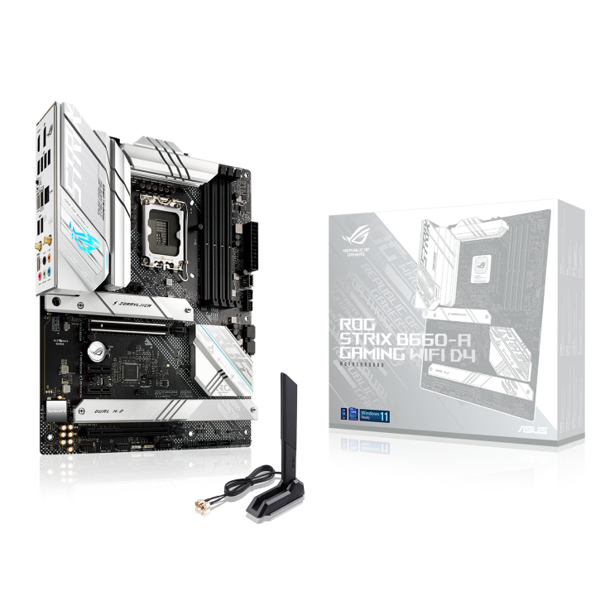 დედა დაფა Asus 90MB18S0-M0EAY0 ROG Strix B660-A, LGA1700, DDR4, DIMM, 128GB