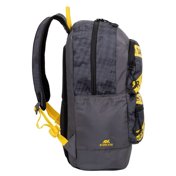 ნოუთბუქის ჩანთა Rivacase 5421, 14L, Backpack, Grey