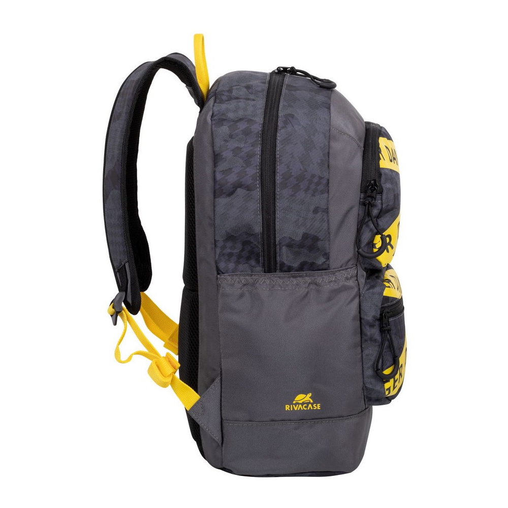 Rivacase 5421, 14L, Backpack, Grey