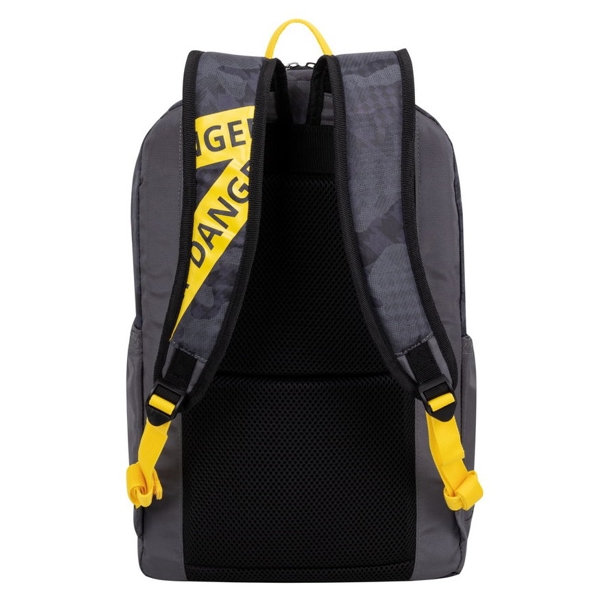 ნოუთბუქის ჩანთა Rivacase 5421, 14L, Backpack, Grey