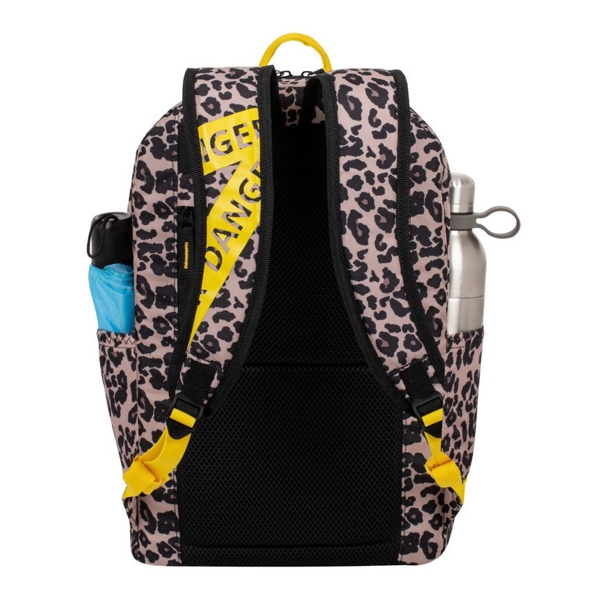 ნოუთბუქის ჩანთა Rivacase 5421, 14L, Backpack, Leopard