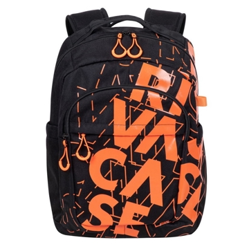 ნოუთბუქის ჩანთა Rivacase 5430, 30L, Backpack, Black/Orange