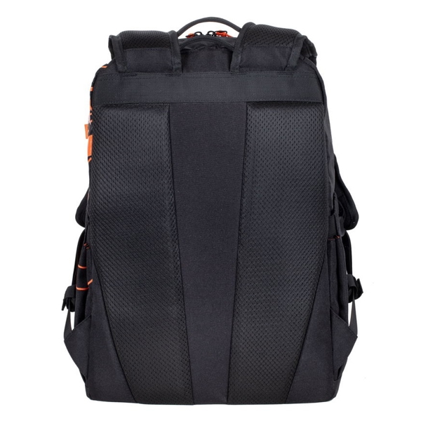 ნოუთბუქის ჩანთა Rivacase 5430, 30L, Backpack, Black/Orange