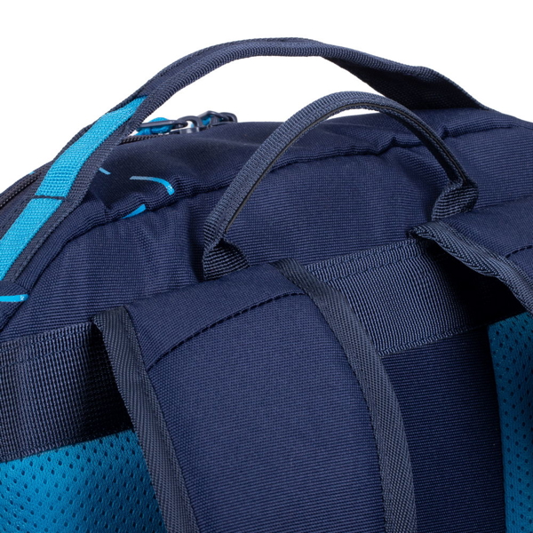 ნოუთბუქის ჩანთა Rivacase 5430, 30L, Backpack, Blue/Light Blue