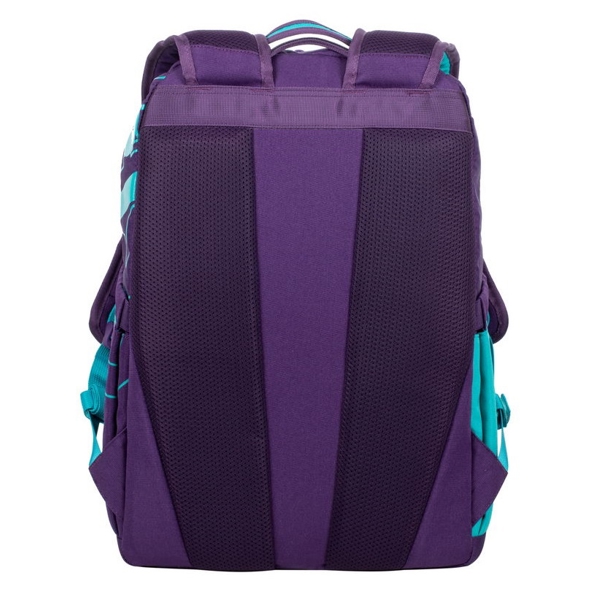 ნოუთბუქის ჩანთა Rivacase 5430, 30L, backpack, Violet/Aqua