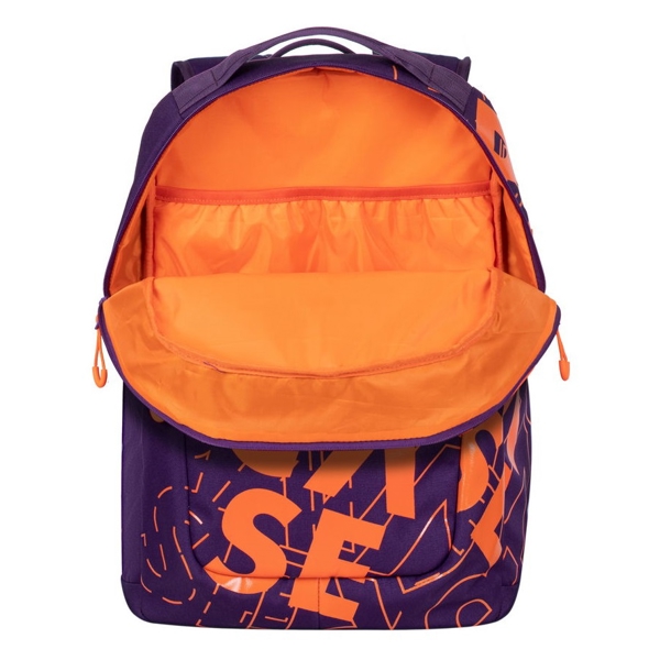 ნოუთბუქის ჩანთა Rivacase 5430, 30L, Backpack, Violet/Orange