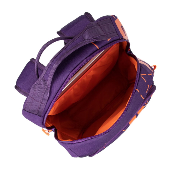 ნოუთბუქის ჩანთა Rivacase 5430, 30L, Backpack, Violet/Orange