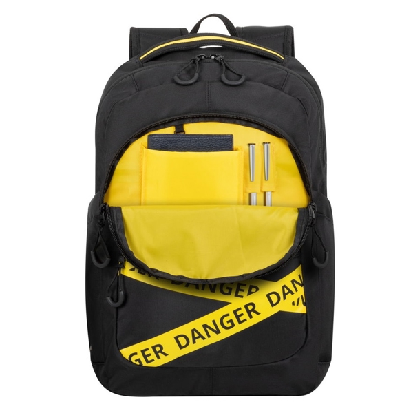 ნოუთბუქის ჩანთა Rivacase 5431, 20L, Backpack, Black