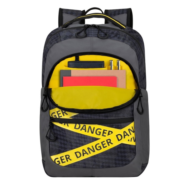 ნოუთბუქის ჩანთა Rivacase 5431, 20L, Backpack, Grey