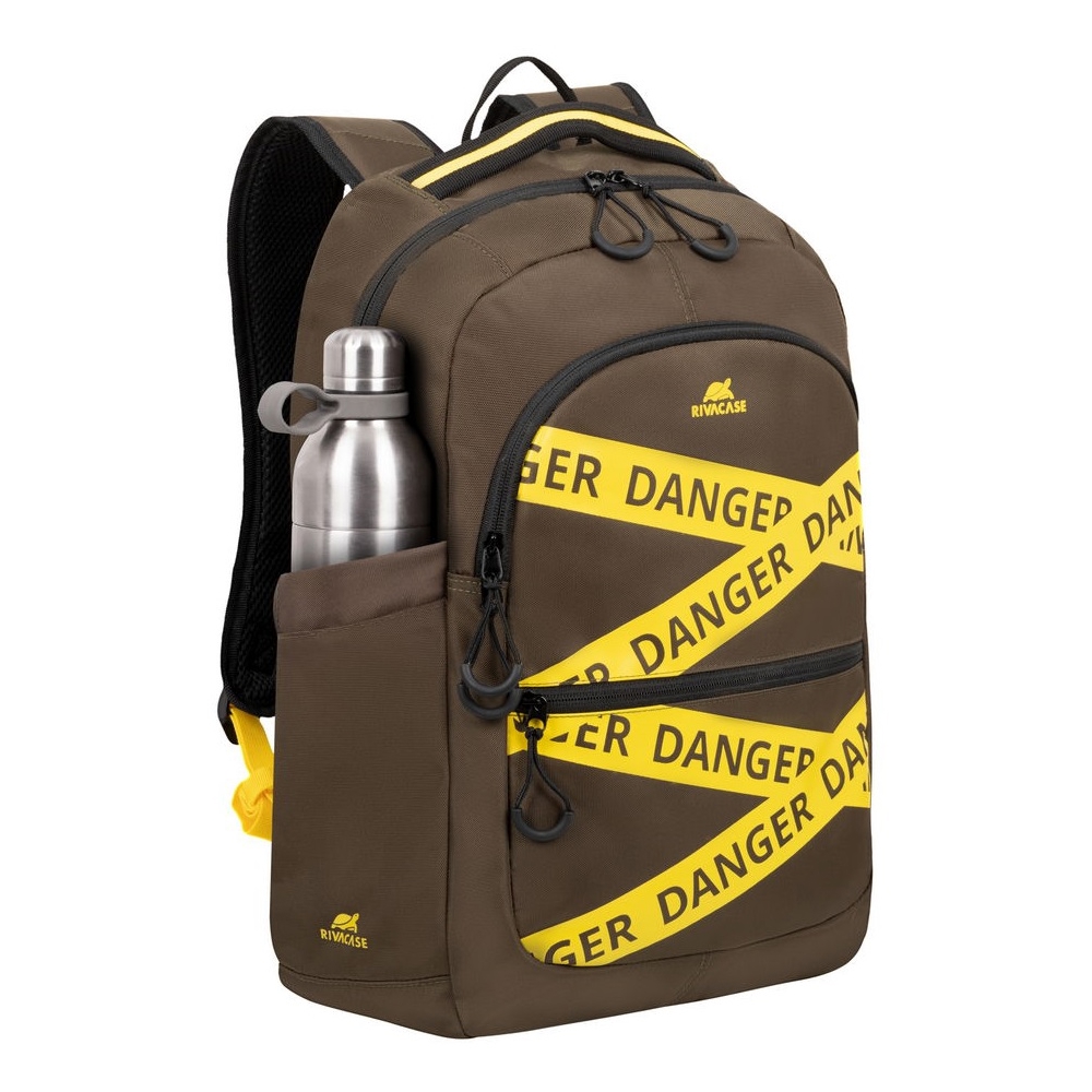ნოუთბუქის ჩანთა Rivacase 5431, 20L, Backpack, Khaki