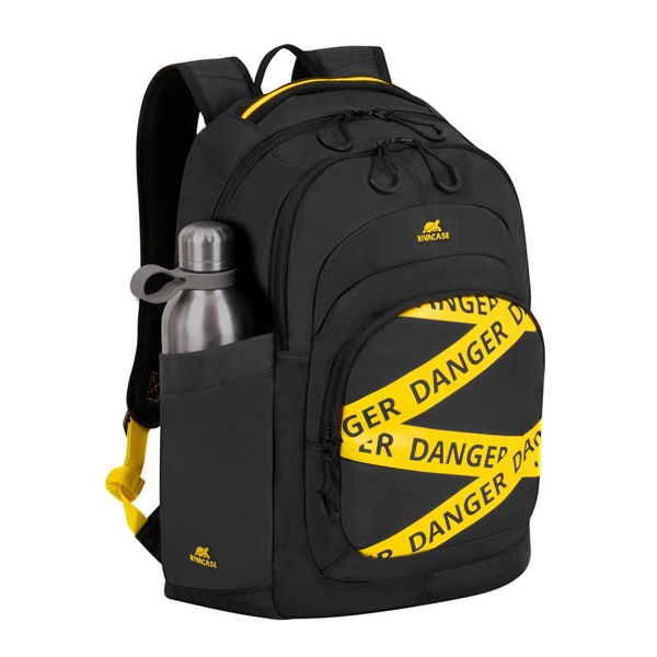 ნოუთბუქის ჩანთა Rivacase 5461, 30L, Backpack, Black