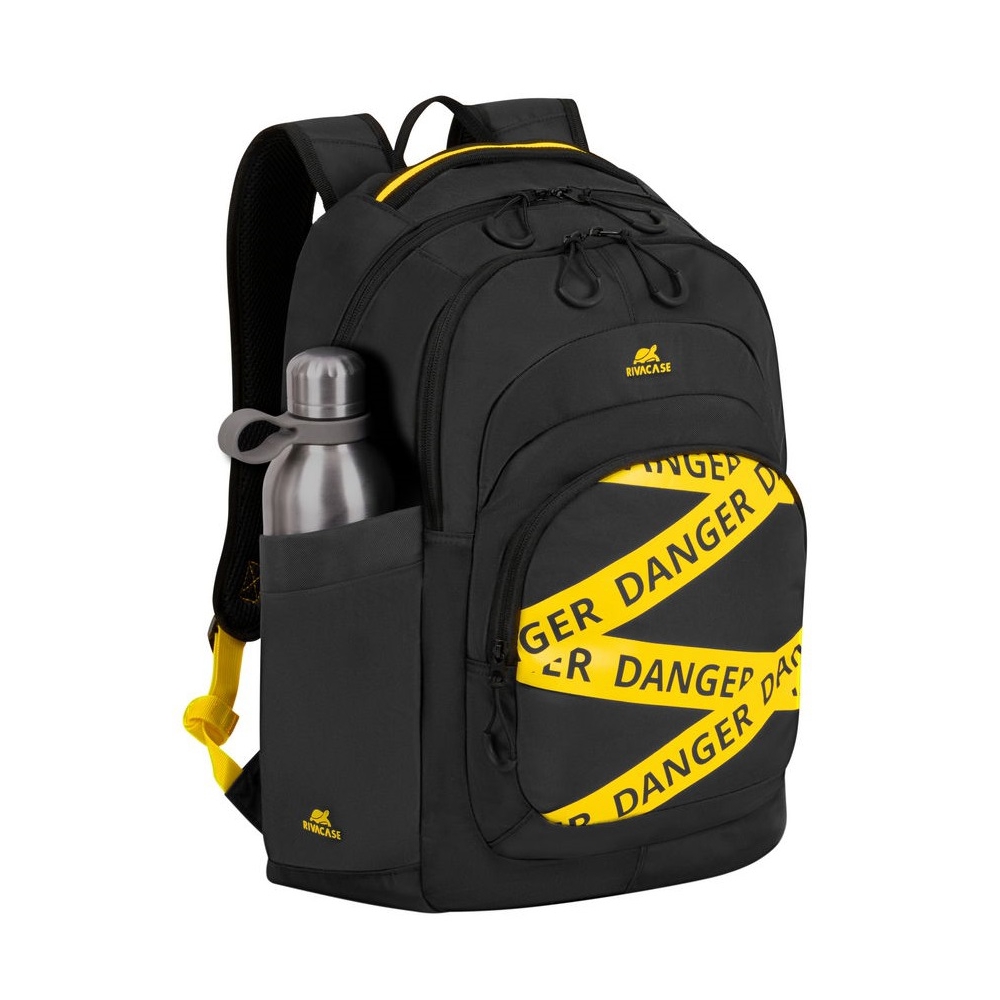 ნოუთბუქის ჩანთა Rivacase 5461, 30L, Backpack, Black