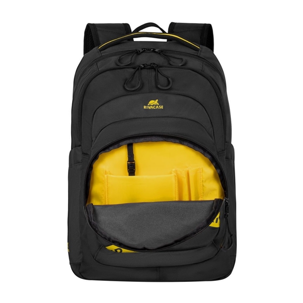 ნოუთბუქის ჩანთა Rivacase 5461, 30L, Backpack, Black