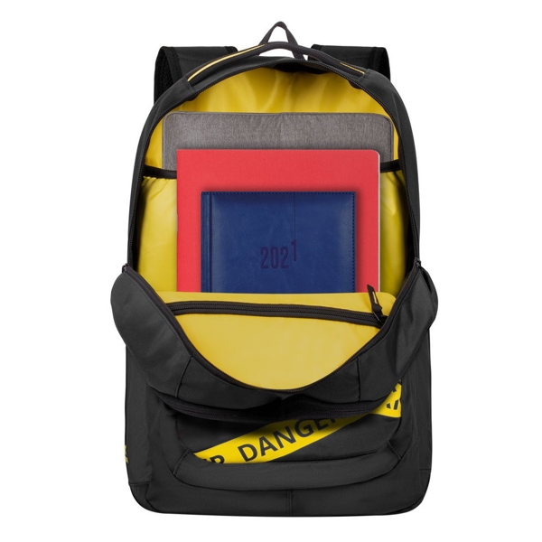 ნოუთბუქის ჩანთა Rivacase 5461, 30L, Backpack, Black