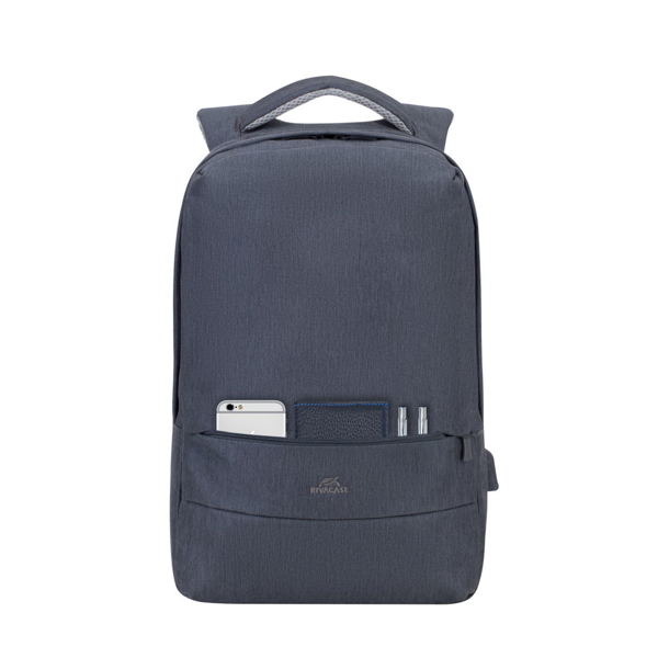 ნოუთბუქის ჩანთა Rivacase 7562, 15,6", Laptop Bag, Dark Grey