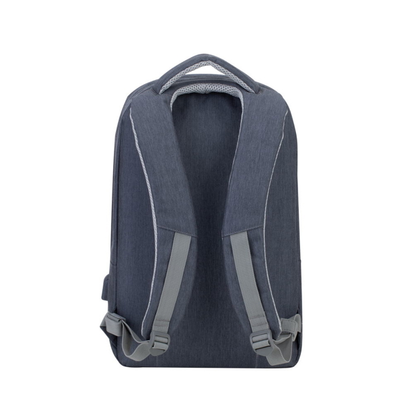 ნოუთბუქის ჩანთა Rivacase 7562, 15,6", Laptop Bag, Dark Grey