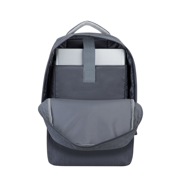 ნოუთბუქის ჩანთა Rivacase 7562, 15,6", Laptop Bag, Dark Grey