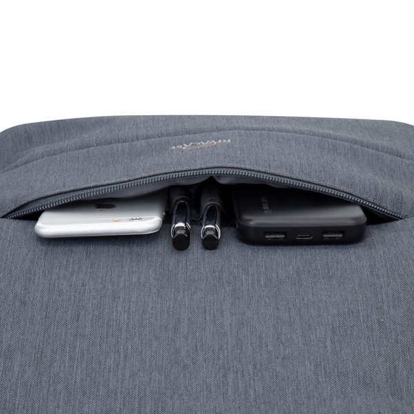 ნოუთბუქის ჩანთა Rivacase 7562, 15,6", Laptop Bag, Dark Grey