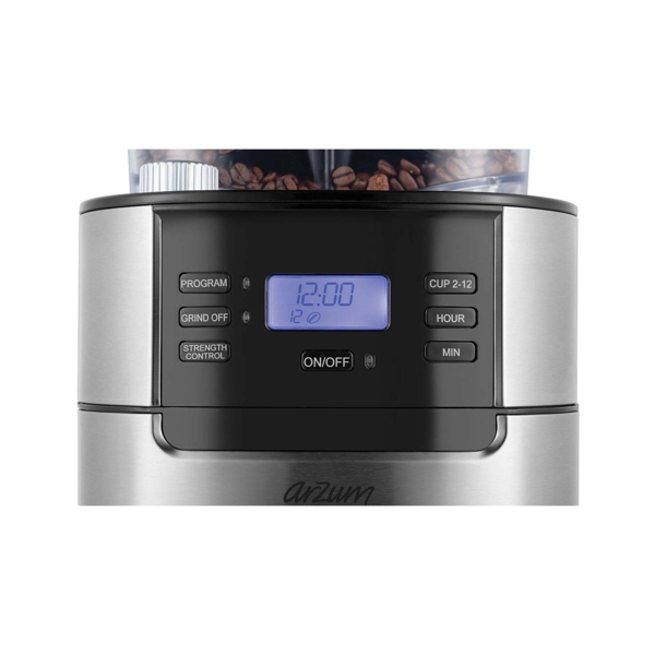 Arzum AR3092, 1050W, Coffee Machine, Black