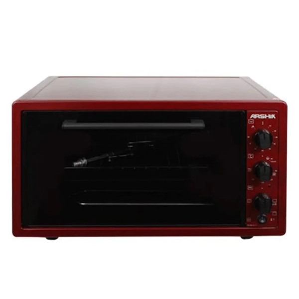 ელექტრო ღუმელი Arshia TO786-6117/M4510 R, 1400W, 50L, Electric Oven, Red