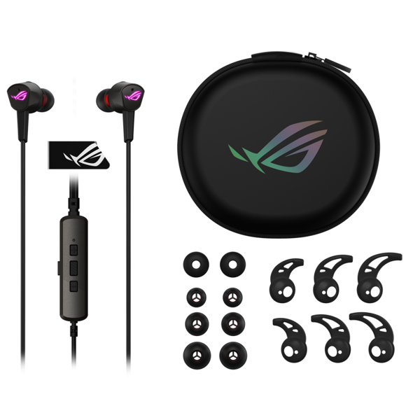 ყურსასმენი Asus 90YH02S0-B2UA00 ROG Cetera II, Headphone, Wired, USB-C, Black