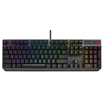 Asus 90MP0240-BKUA00, Wired, RGB, USB, Gaming Keyboard, Black