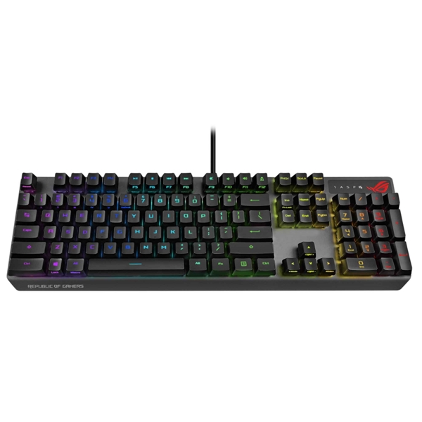 Asus 90MP0240-BKUA00, Wired, RGB, USB, Gaming Keyboard, Black