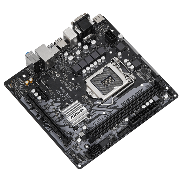 დედა დაფა Asus 90-MXBG20-A0UAYZ H510M-HDV, LGA1200, DDR4, DIMM, 64GB