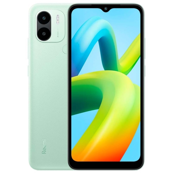 მობილური ტელეფონი Xiaomi Redmi A1+ Global Version, 2GB, 32GB, Dual Sim, Light Green