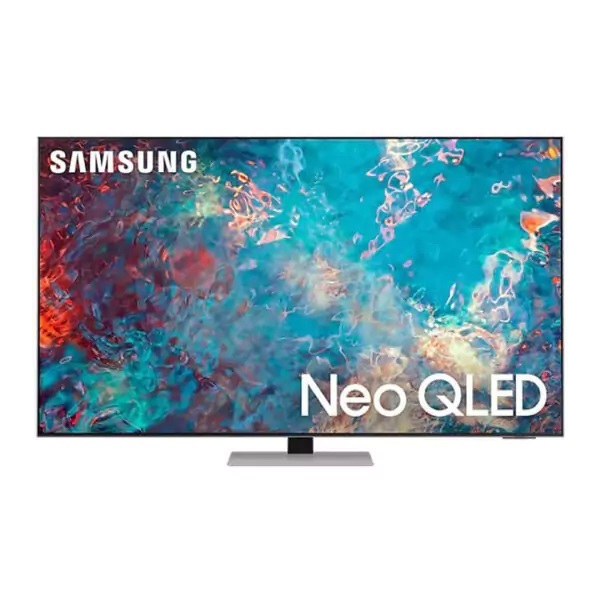 ტელევიზორი Samsung QE55QN85BAUXUA, 55", 4K QLED, Smart TV, HDMI, USB, BT, RJ45, Silver