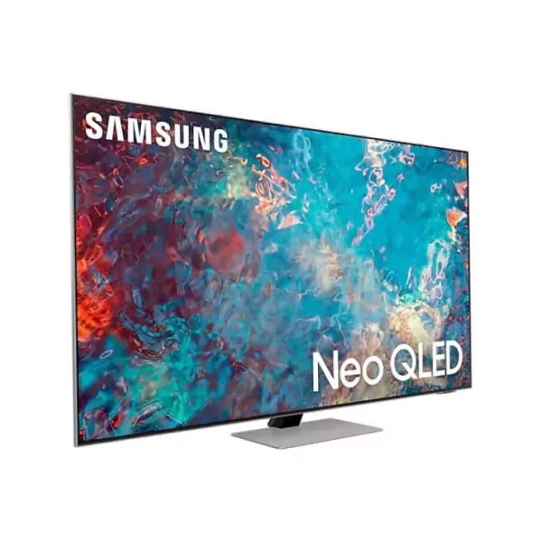 ტელევიზორი Samsung QE55QN85BAUXUA, 55", 4K QLED, Smart TV, HDMI, USB, BT, RJ45, Silver